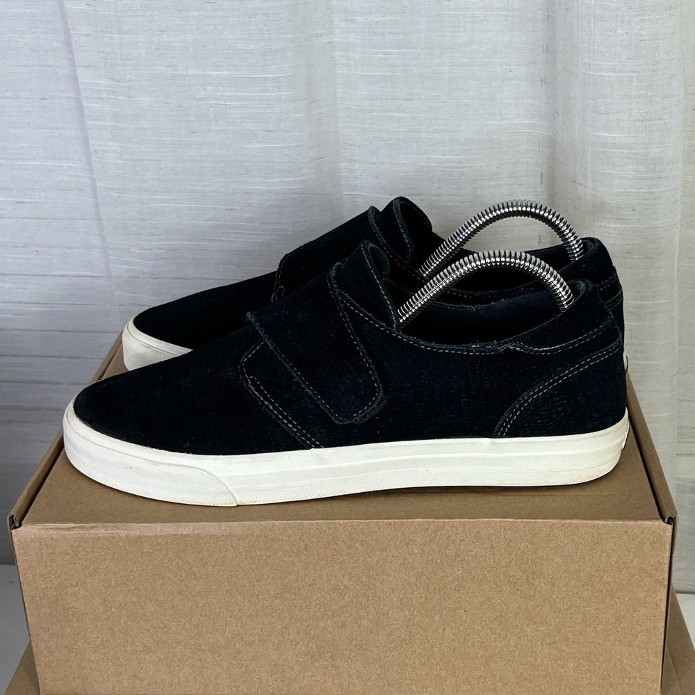 Taos Soul Women Black Suede Adjustable‎ Slip On Comfort Shoes Size 9.5 Sneakers